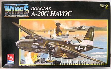 AMT 1/48 Douglas A-20G Havoc - 389th BS/312 BG 'Little Joe' or 89th BS/3 BG 'Little Isadore', 8894 plastic model kit